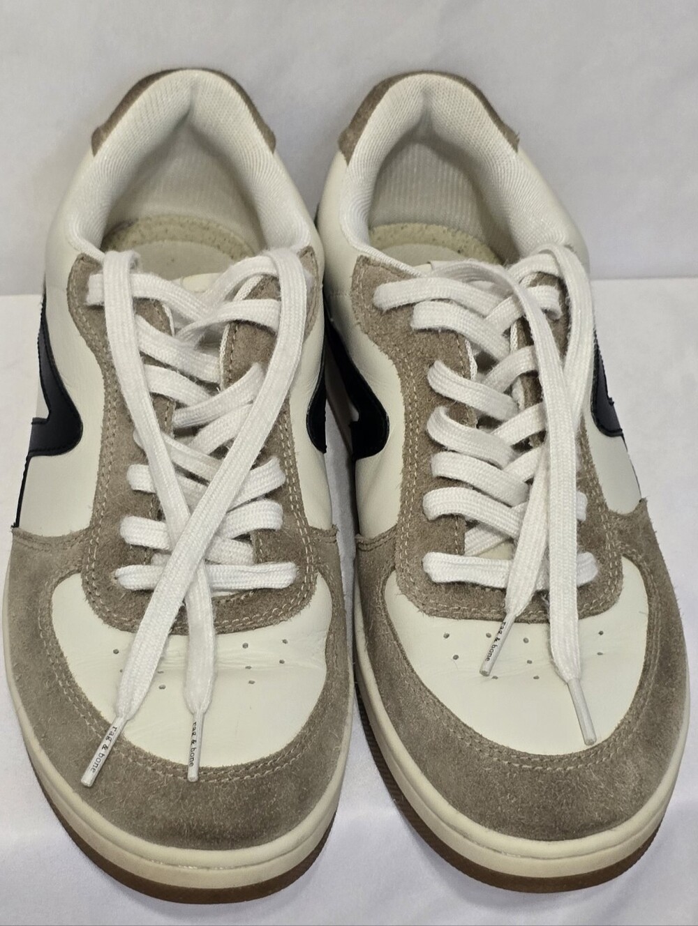 Rag & Bone Retro Court Sneaker Turtle Dove Light Sand